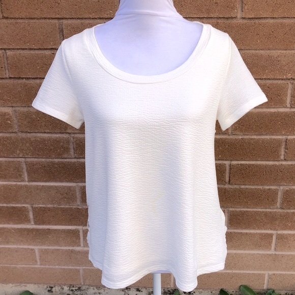 Soft Surroundings Textured Tee - Picture 2 of 4